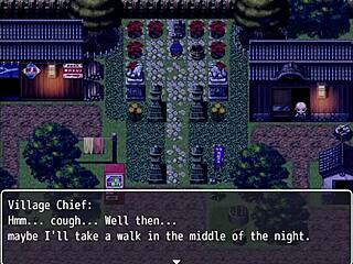 tanned natsuki in hentai game ep 18, banged all night by ghost! 😱