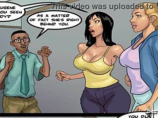 detention s3 ep8, student catches teacher in wild campus gangbang