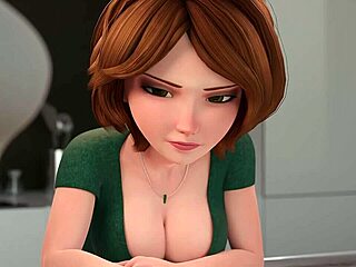 יו, תראו את דודה קאס באוסף אנימה פרוע