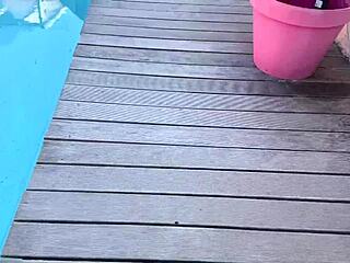 lisa the milf takes on two hard cocks