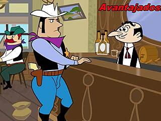 Brazilian Pornstar Cowboys In Gay Sex Drawing