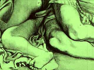 Back in the day, vintage erotic illustrations from Japan told steamy hentai tales.