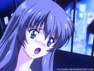 لعنة! مراهقة يابانية تركب بقوة في بي دي إس إم أنمي!