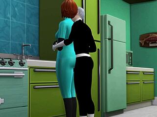 Danny Phantom Bangs His Mom in Sims 4 Action