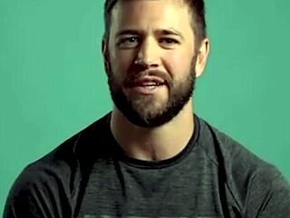 Handsome Aussie coach goes from straight to gay in the gym