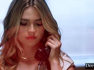 stacked blonde angie faith, once a good girl, now gets fucked doggystyle