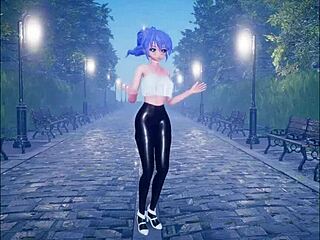 Cute Anime Girl Dancing Part 3