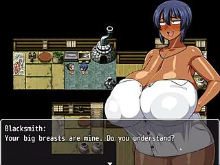 Tanned Natsuki Masturbates Huge BBC Outdoors