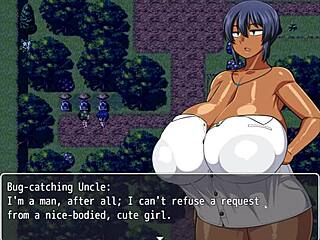 Tanned Natsuki Masturbates Huge BBC Outdoors