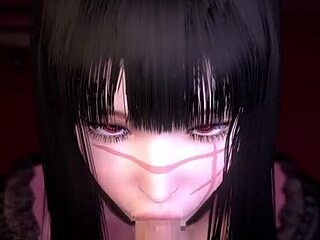 Chainsaw Man in wild 3D hentai bondage scene