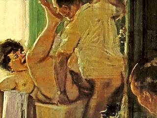 Vintage Erotic Illustration Brings Retro Anime Charm to Life