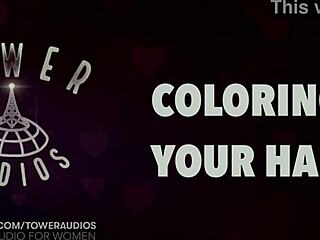 erotic audio for hair coloring