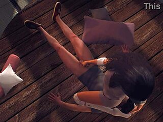 femdom face sitting takes over a steamy yoga class