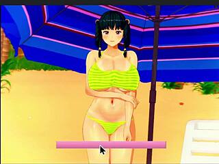 Perfect Day Beach Fuck with Curvy Mya