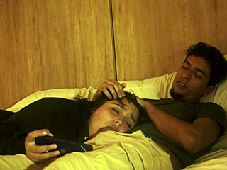 Mi hermanastro notices we're alone and gets naughty with me. Alisongonzalez26 takes a hard pounding.