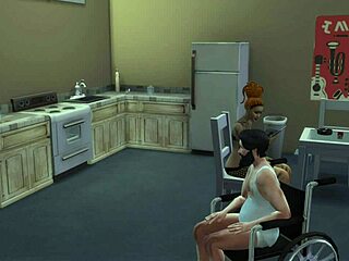 Invalid wants sex a tattooed girl has sex with an invalid in anime hentai blowjob