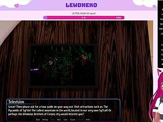 vtuber lewdneko dives into harem hotel antics