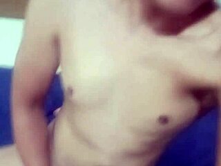 thai gay boy can’t get enough, cumming hard in a steamy session