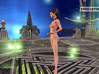 인도 바비 섹시 포즈 애니 포르노 보고 촛불 자위함