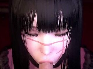 Chainsaw Man in wild 3D hentai bondage scene