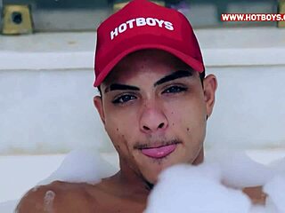 Man, I'm pounding this naughty young stud with my huge cock