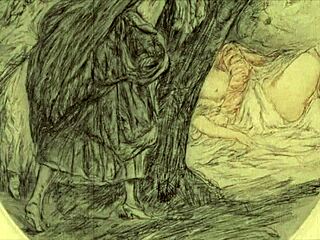 Vintage Erotic Drawings in the Alphabet Style