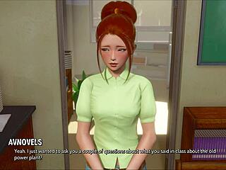 Curvy fat babe in 3D cartoon gets outfit ripped for sex