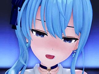 Hey, wanna see MMD R-18 Suisei in Luvoratorrrrry by Kiido strip down?