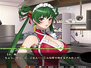 Maid-san to Boin Game Rin Scene 4 Part 2 English