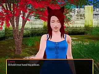 exploring my new family in cartoon game