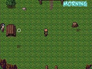 Watching Porno with Busty Milf in Hentai Game - Zombies Retreat Part 5