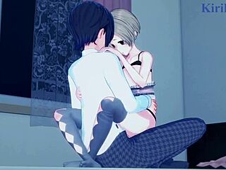 Verdammt, Koume Shirasaka und Hinako Kita in wildem Idolmaster Cinderella Girls Hentai Sex