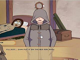 what’s up with this big anime booty in four element trainer book 5?