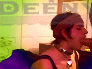 deenyx and partner explore gay crossdressing with monster cocks