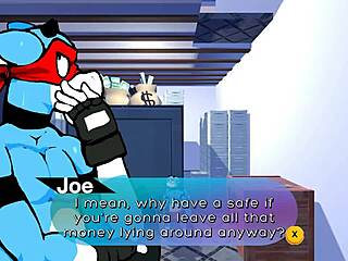 Ninja gangbang madness in Oh So Hero gay hentai game