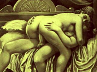 Dessins érotiques anime rétro au charme vintage