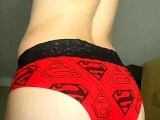 close up of faceless me trying on panties from mv store 🛒