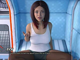 Stranded in Space 105 - Planning a Threesome with Bisexual Girl Next Door