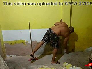 Seduce the hired bricklayer until he fucks me.