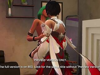 Rwby 6 - 3d Hentai Preview Shows Naughty Cartoon Action