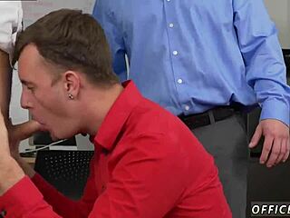 Gay guys having sex in school