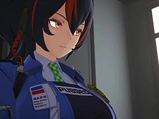 야, 이 3D 애니 보지가 세게 크림파이 되는 거 봐!