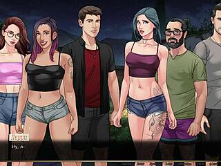 our red string gameplay part 46 shows steamy beach fingering