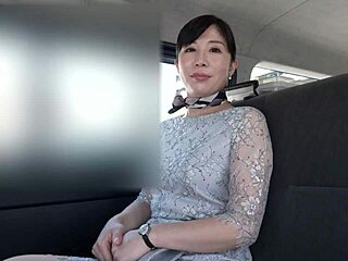 First-time housewife Yuko in steamy action