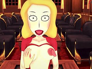 Beth Smith in POV Fuck with Rick y Morty Fantasy