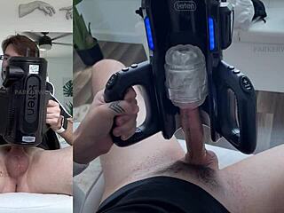 First Time with Xspacecup XT5 Auto-Stroker Feels So Wild