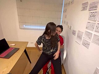 My medical student tricks me and we end up naked in my office