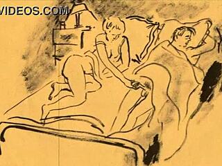 Винтажные эротические рисунки из классических мультфильмов