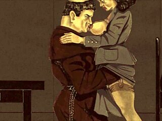 Dessins érotiques vintage des archives de cartoons classiques