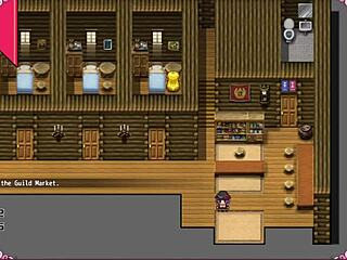 bruxinha’s first job as prostitute with titty play in hentai